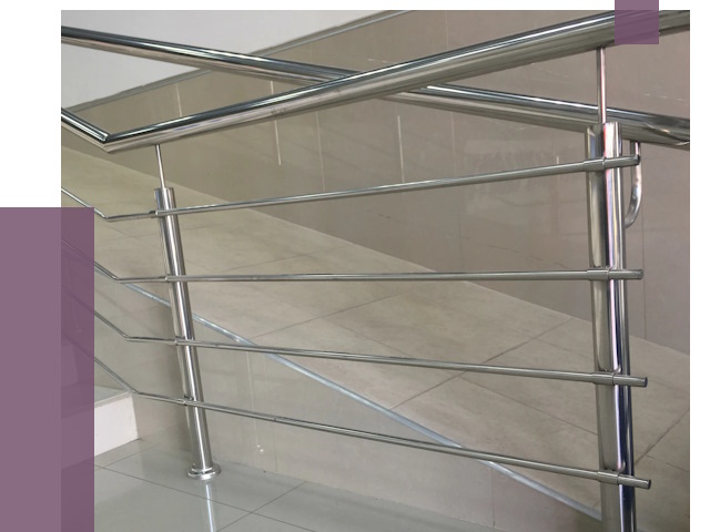 Изготовление поручней из нержавеющей стали в Калининграде